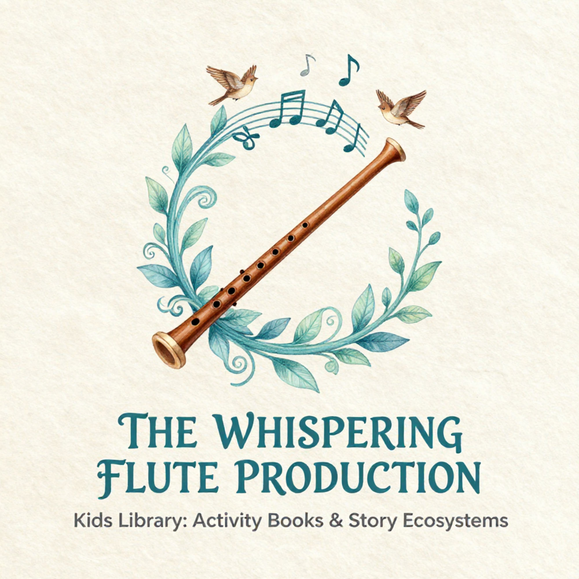 The Whispering Flute Logo